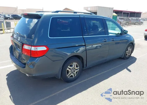 2006 Honda Odyssey Ex-L z USA, uszkodzony, nr VIN 5FNRL38616B452736